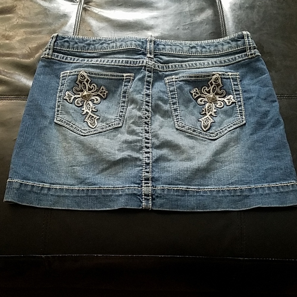 Jean skirt